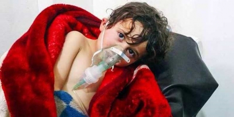 syrian children killed by bombs