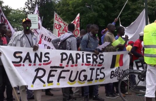 refugee march refugee march