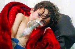 syrian children killed by bombs