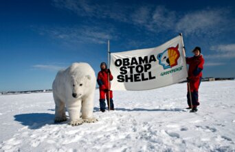 Obama stop Shell