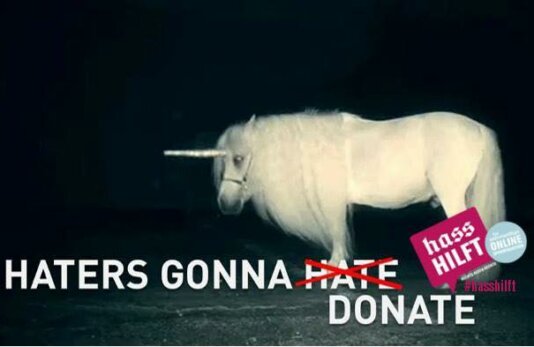 unicorn_hatersgonnadonate