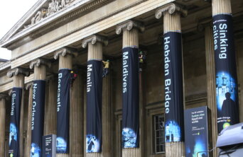 Greenpeace protest at British Museum BP exhibition