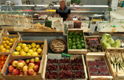 Ecological Farmers Supermarket in Lyon
